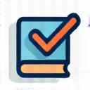 Icon representing language test preparation