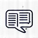 Icon representing translation services